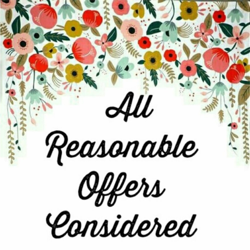 All reasonable offers considered